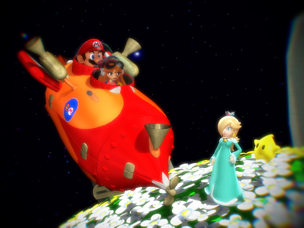 (MMD) Mario and Meggy's Rocket Ride (2) by SonicandSMG4Fanfic on DeviantArt