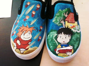 WIP Canvas Ponyo Shoes