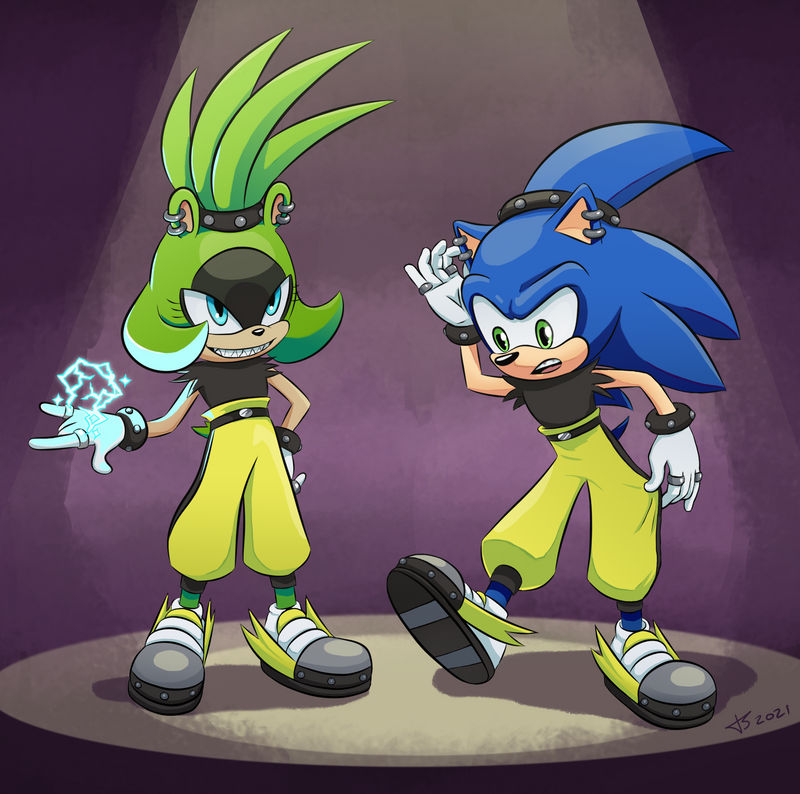 Sonic V Surge by KezART on DeviantArt