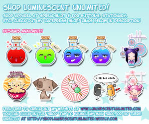 SHOP LUMINESCENT UNLIMITED!