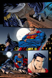 Batman Superman Team Up Colors