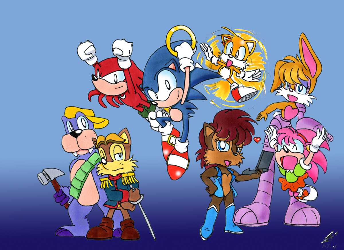 Classic Sonic Freedom Fighters