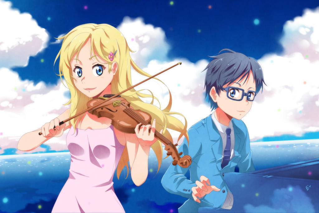 Твоя апрельская ложь опенинг перевод. Твоя Апрельская ложь / Shigatsu WA Kimi no uso.