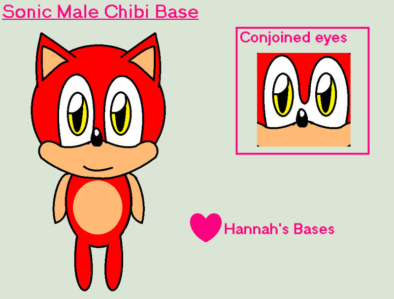 Base 96 - Sonic male chibi base by Melimoo-Nova on DeviantArt