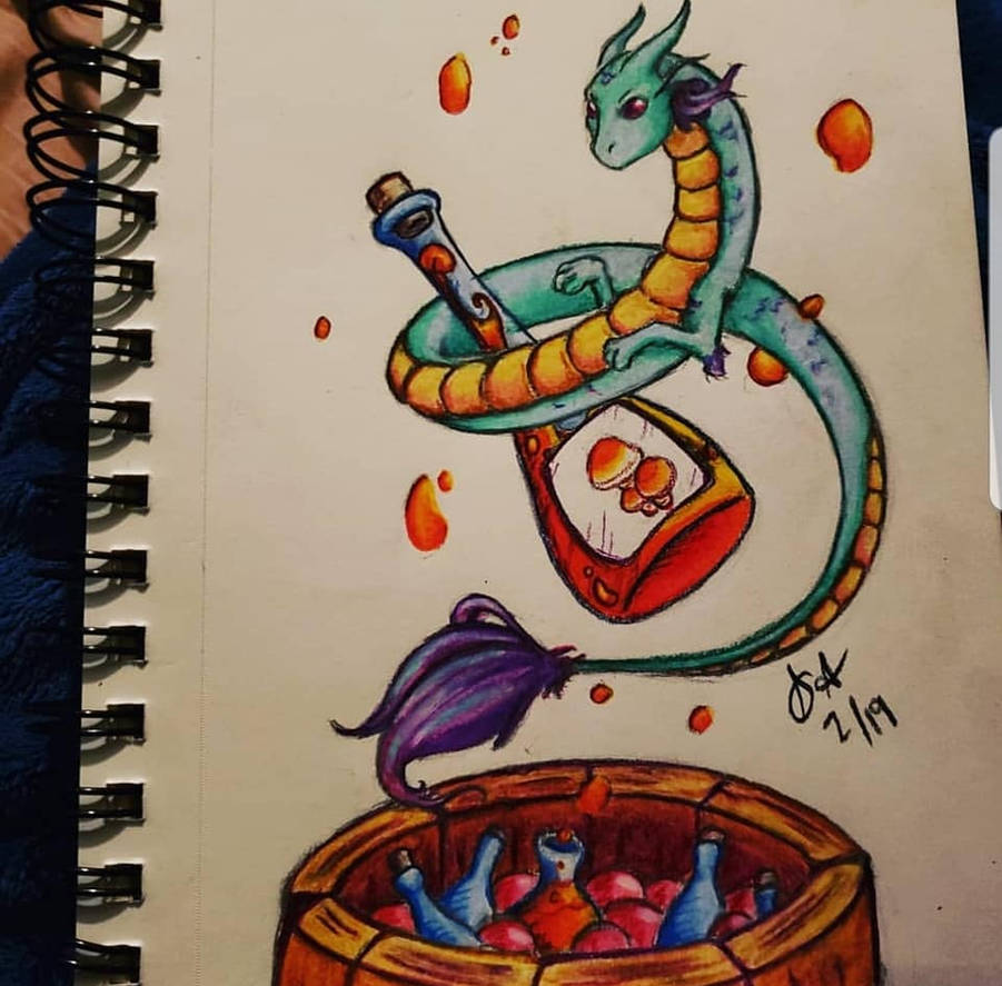 Dragon Potion By Sapheron Art On DeviantArt dragon-potion-by-sapheron-art-on-deviantart