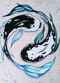 Ying Yang Pisces