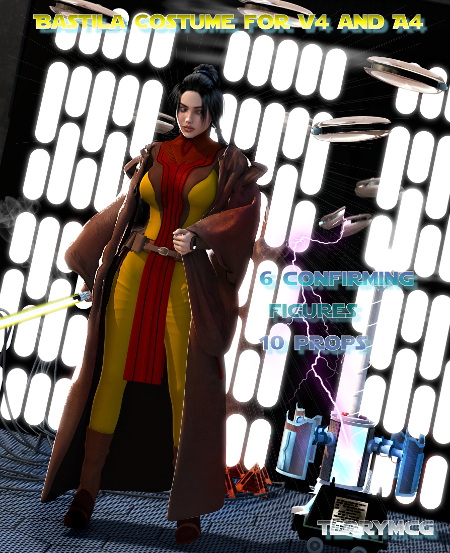 Bastila Costume for V4 and A4