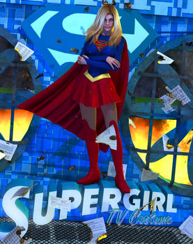 Supergirl TV costume for V4
