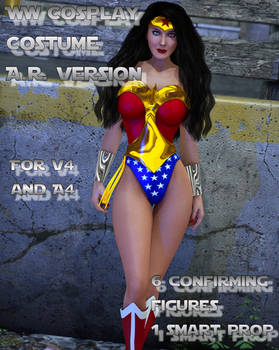Wonder Woman AR ver costume for V4 and A4