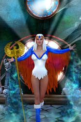Sorceress costume for V4 promo
