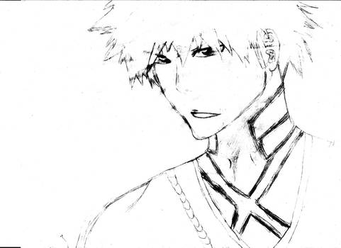 Mi dibujo de Ichigo Kurosaki