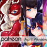 Patreon April Preview