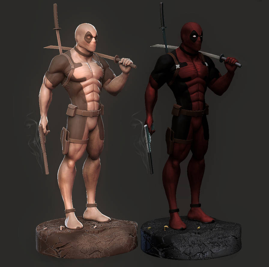 All Deadpool Colours Deadpool Reverse Color