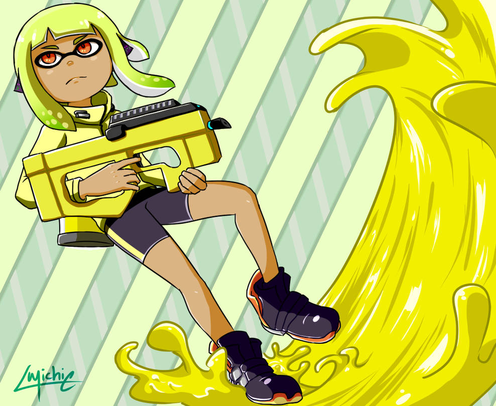 Agent 72 Splatoon Agent. Splatoon 2 by Miche21 on DeviantArt