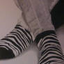 Zebra Socks