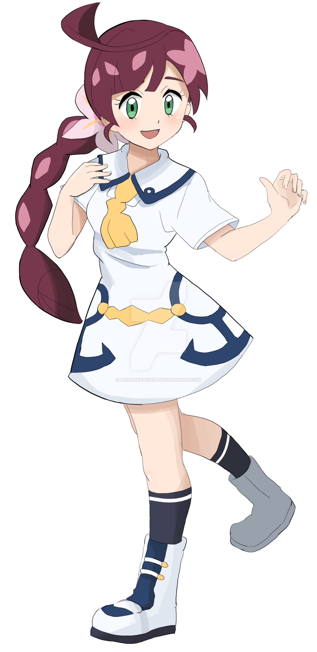 Pokemon Chloe by BhalSketchit on DeviantArt