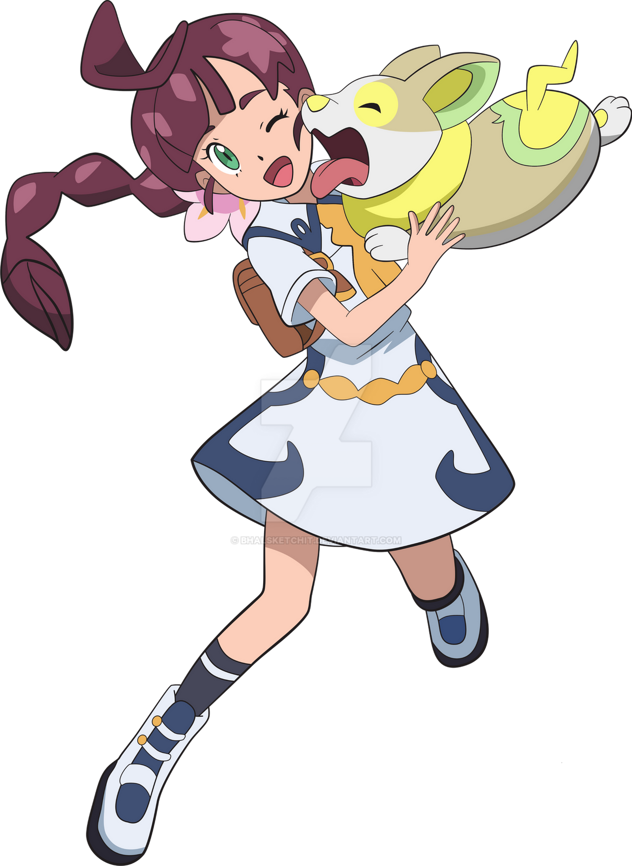 Pokemon Chloe by BhalSketchit on DeviantArt
