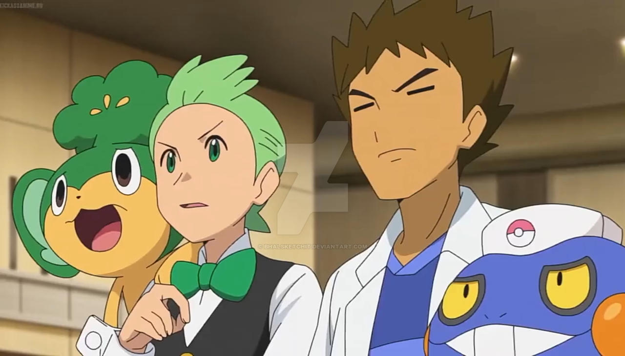 Pokemon Brock and Cilan by BhalSketchit on DeviantArt