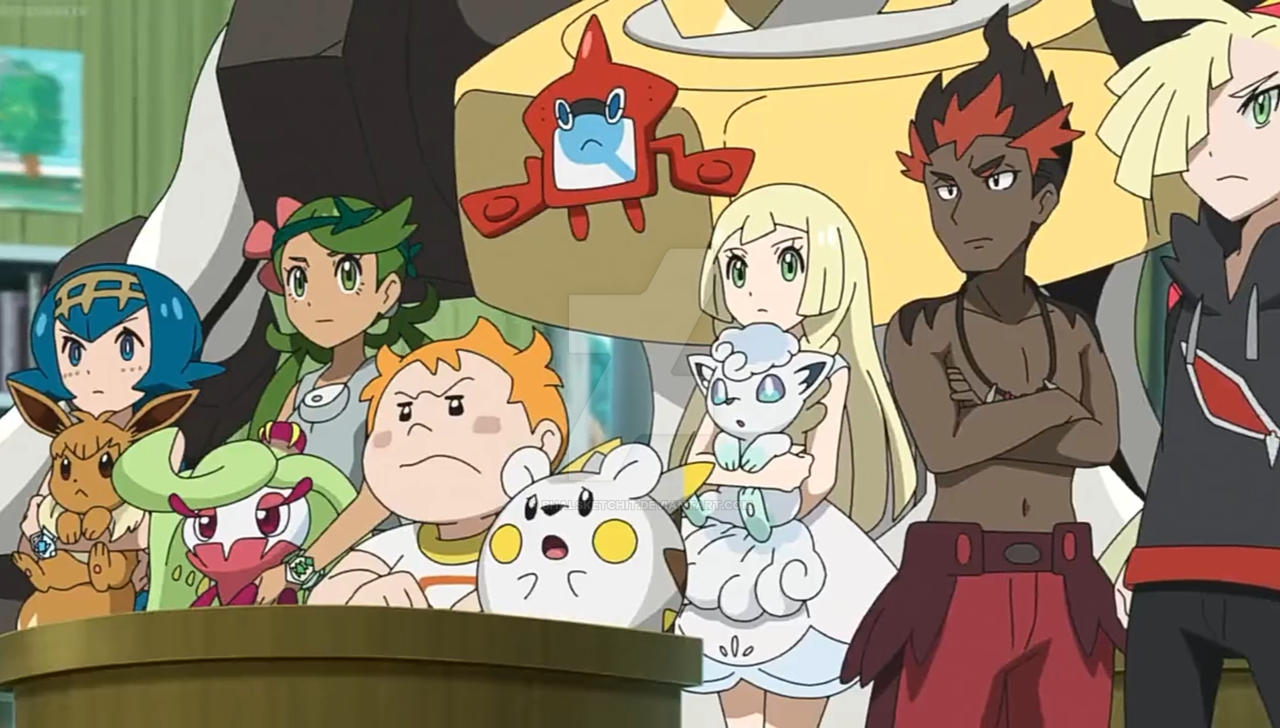 Ash's Friends by BhalSketchit on DeviantArt