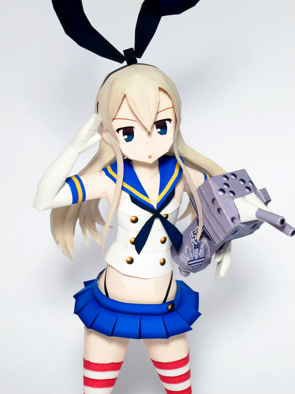 Papercraft Shimakaze