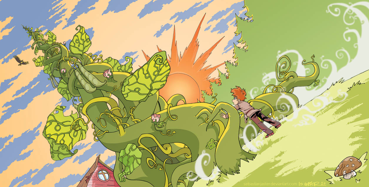 Jack and the Beanstalk by sebastianjaster Jack and the Beanstalk by sebastianjaster