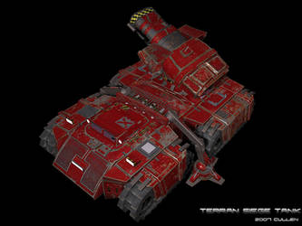 Starcraft Siege Tank