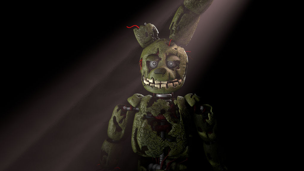 new springtrap model by cyanlight246 on DeviantArt