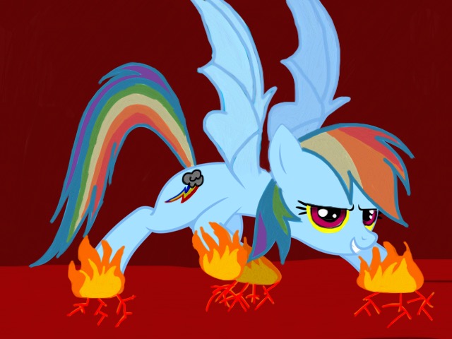 Demon Rainbowdash