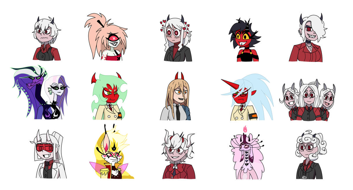Even More Demon Girls by Naujdrolkrad on DeviantArt