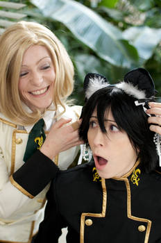 Milly Picking on Lelouch