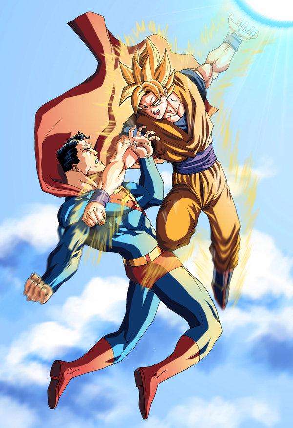 goku v.s. super-man