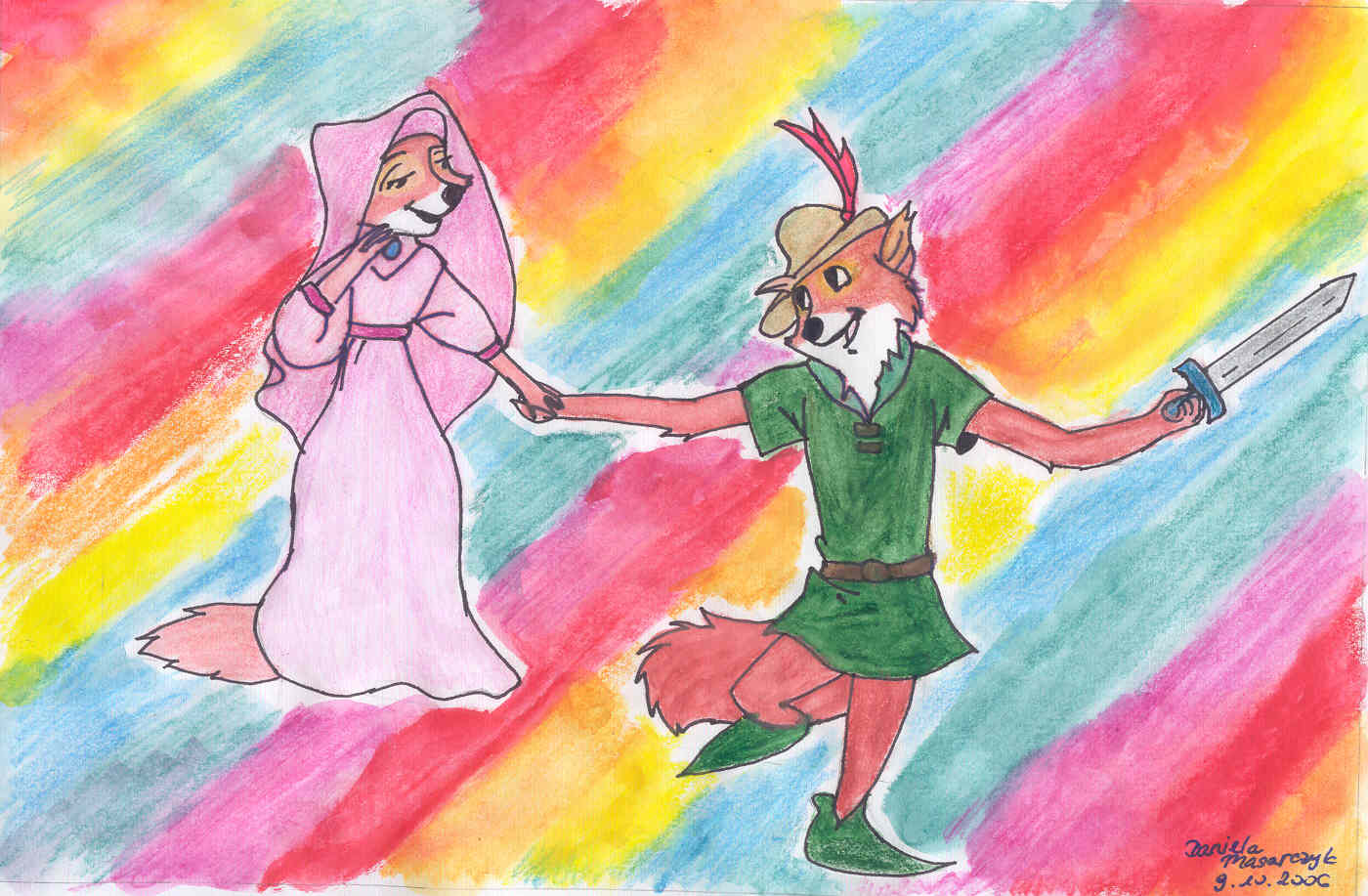 Robin Hood and Maid Marian