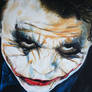 The Joker Heath Ledger Painting The Dark Knight