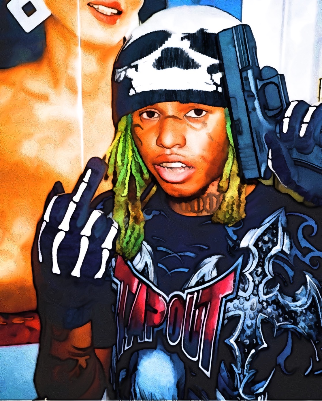 Zillakami my favorite rapper by KidKhaosart777 on DeviantArt