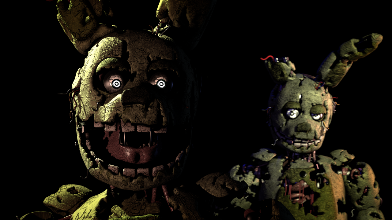 Nightmare Fredbear jumpscare by GardunoGamer123