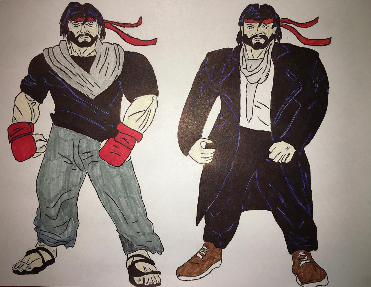 Ryu costumes idea by JohnMish on DeviantArt