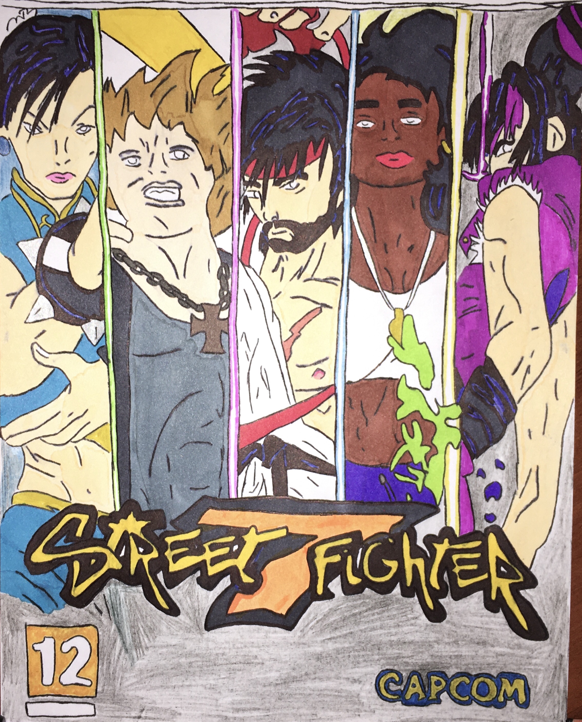 Street Fighter 7 Cover by UdonCrew on DeviantArt