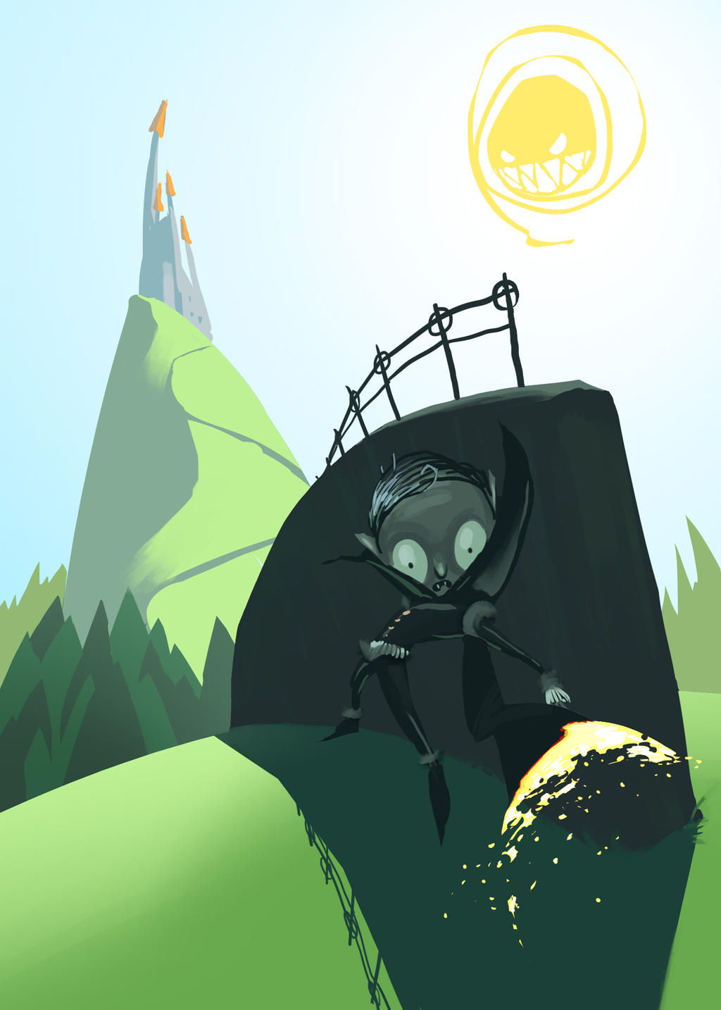 The Vampire And The Sun by chichibio on DeviantArt