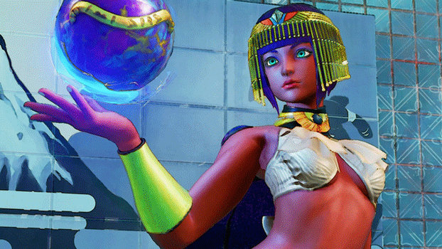 Menat (Swimsuit) - Street Fighter V