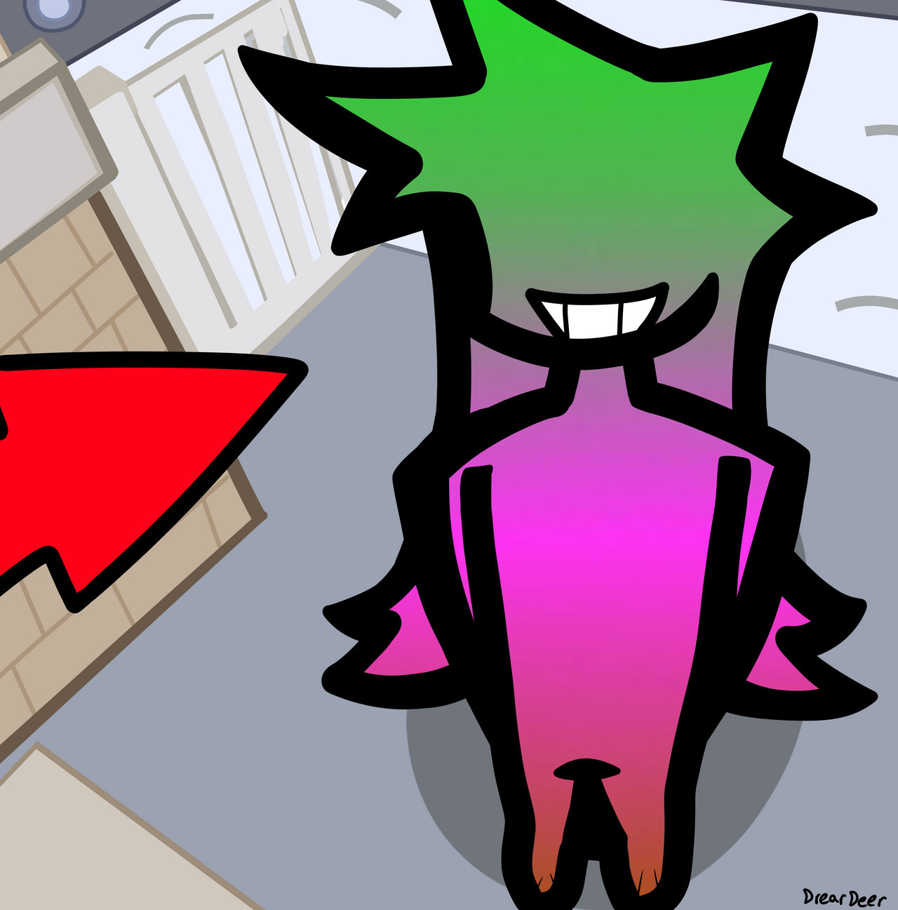 Unpleasant Gradient Shows Up At Your Front Door By Dreardeer On DeviantArt unpleasant-gradient-shows-up-at-your-front-door-by-dreardeer-on-deviantart