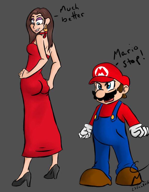 Mario and Pauline Body Swap