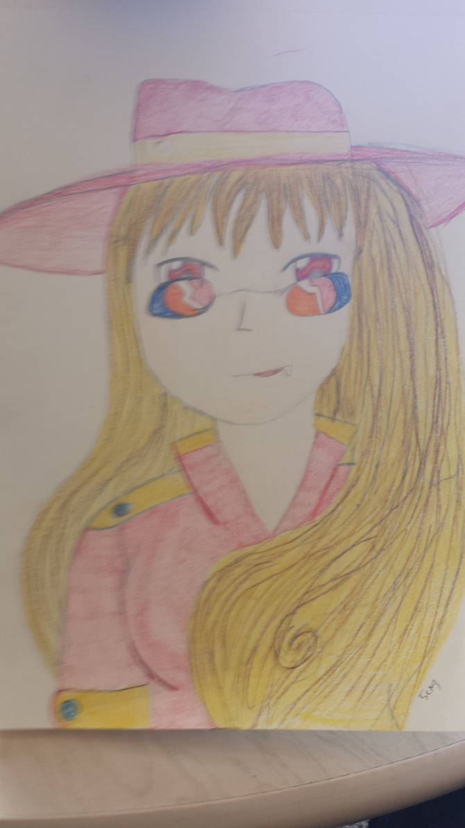 alucard and seras daughter uncolored by shadowclannumber9 on DeviantArt