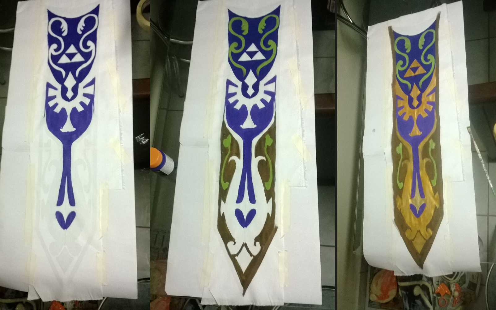 Zelda - Hyrule Warriors Cosplay WIP - front part