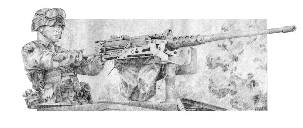Machine Gun Deviantart Machinegunner by Avogel57 on DeviantArt