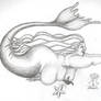 BBW Mermaid Sketch