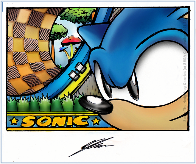 - SONIC THE HEDGEHOG -