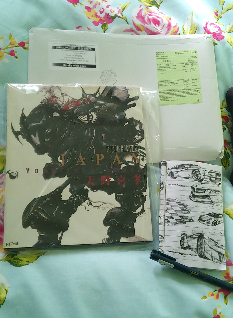 Yoshitaka Amano JAPAN Final Fantasy Artbook