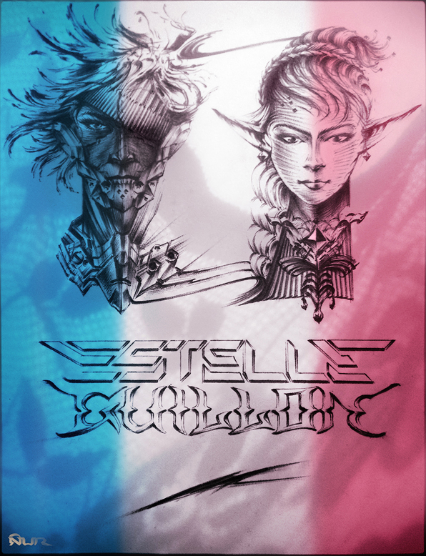 Estelle Guillon: Raiden and Kamael''ia Affiche'd