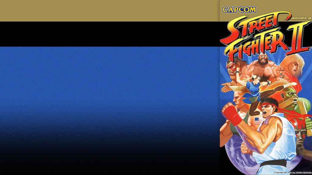Street Fighter II : 4K Desktop Wallpaper