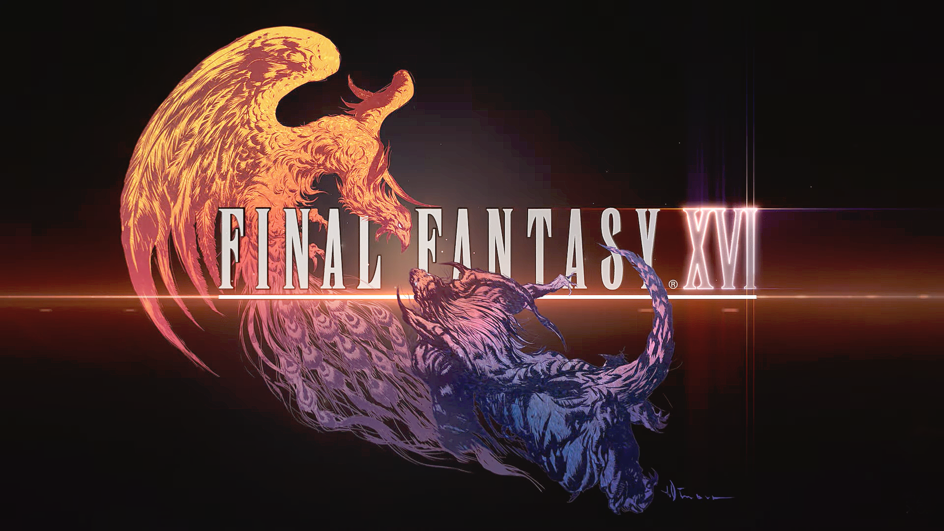 Ffxvi Final Fantasy XVI FFXVI - Logo Motion-FX Wallpaper by NurBoyXVI on ...